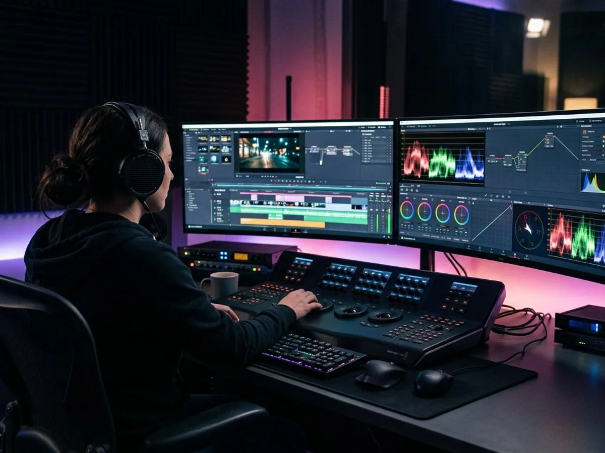 The Atminas post production suite in Baner, Pune