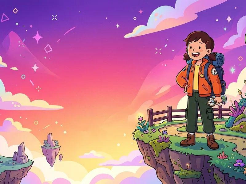 Wander animated short frame