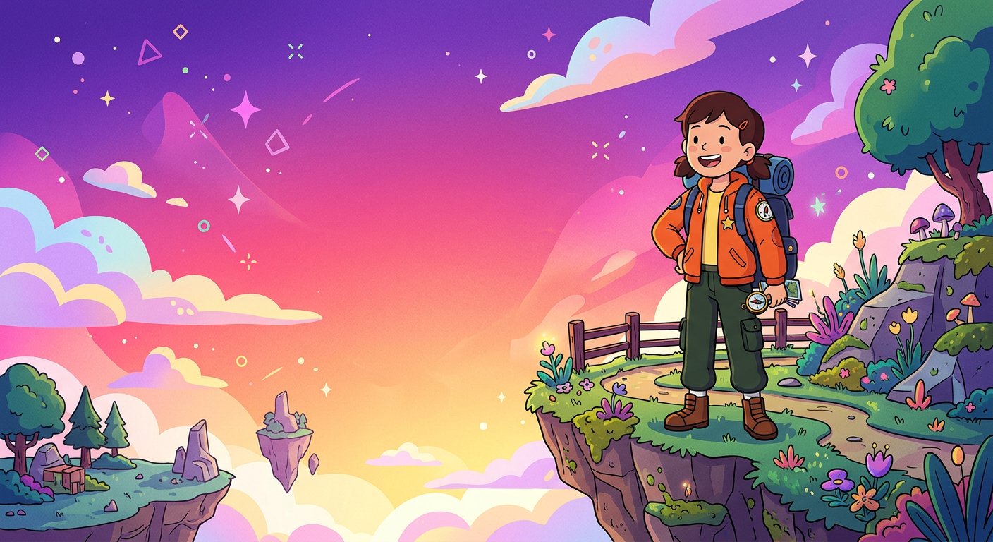 Wander animated short frame