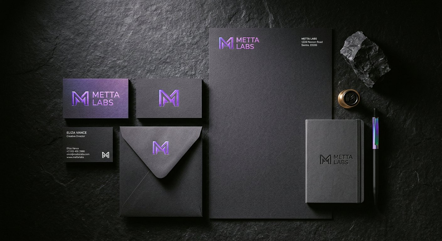 Noir Elan identity material